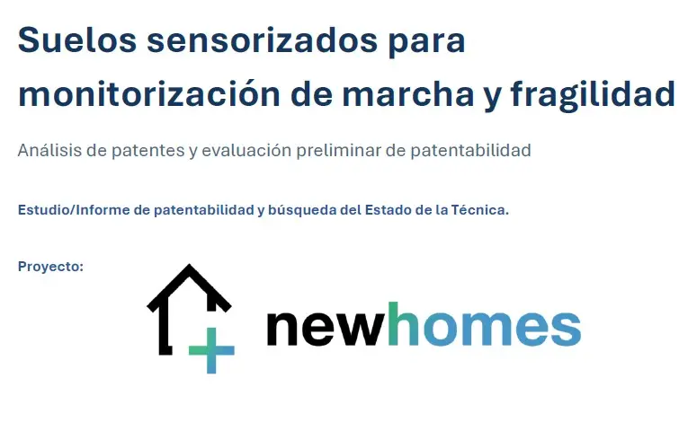 Informe «Suelos sensorizados para monitorización de marcha y fragilidad»